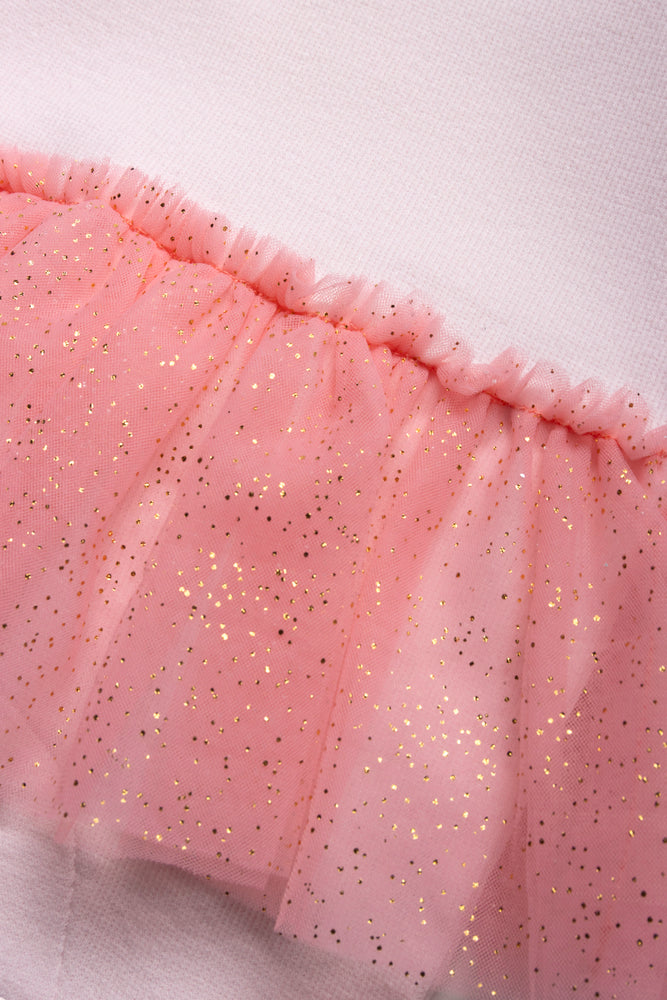 Rib Babygrow Pink (2)