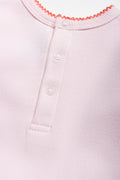 Rib Babygrow Pink (4)
