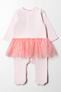 Rib Babygrow Pink (5)