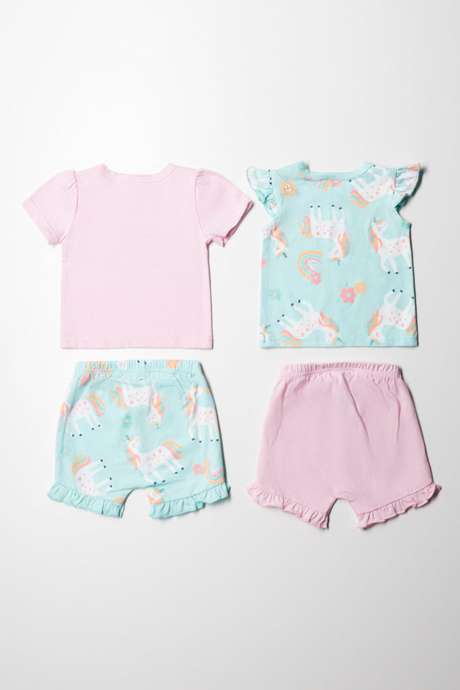 Multipack Short Sleep Set Pink (3)
