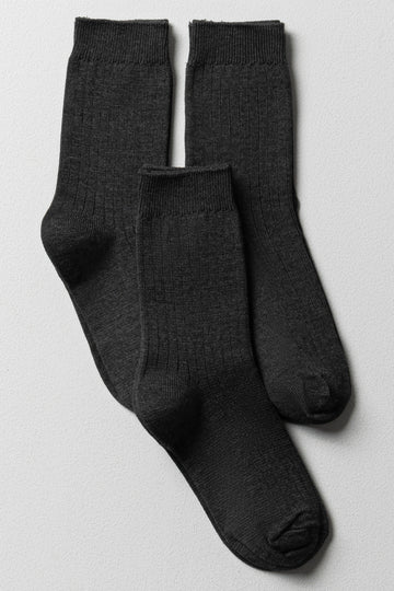 3 Pack Grey Anklet Socks Grey