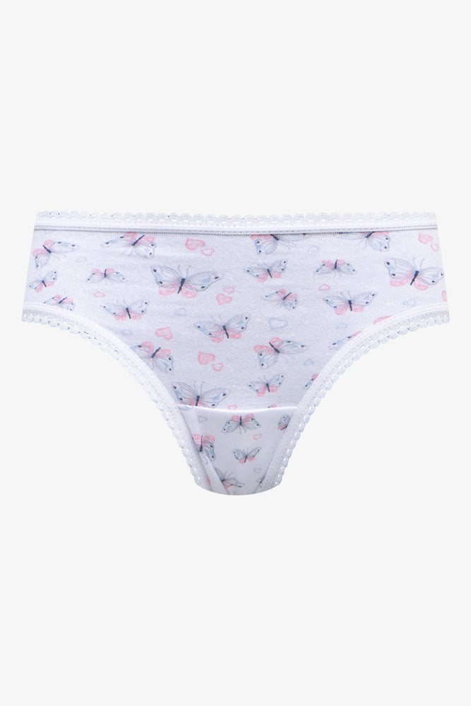 7 Pack Butterfly Bikini Panties Multi (2)