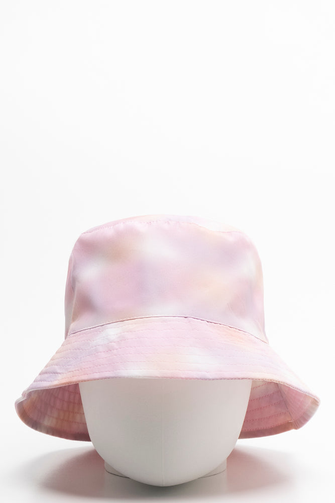 Tie Dye Bucket Hat Pink