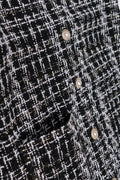 Tweed Pinafore Set Black (2)