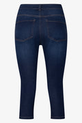 High Rise Pedal Pusher Dark Blue (1)