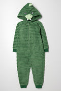 Dino Onesie Green