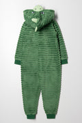 Dino Onesie Green (2)