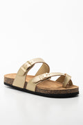 Toe Post Sandal Gold (1)