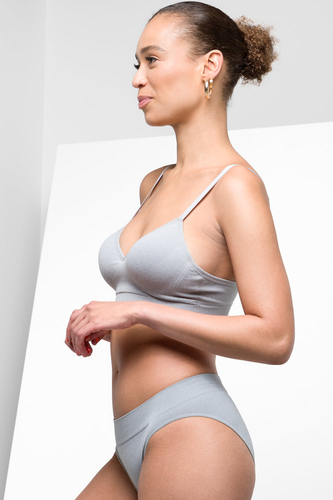 Seam-free Bralette Grey (1)