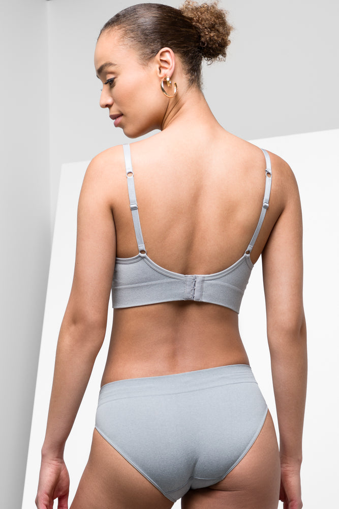 Seam-free Bralette Grey (2)