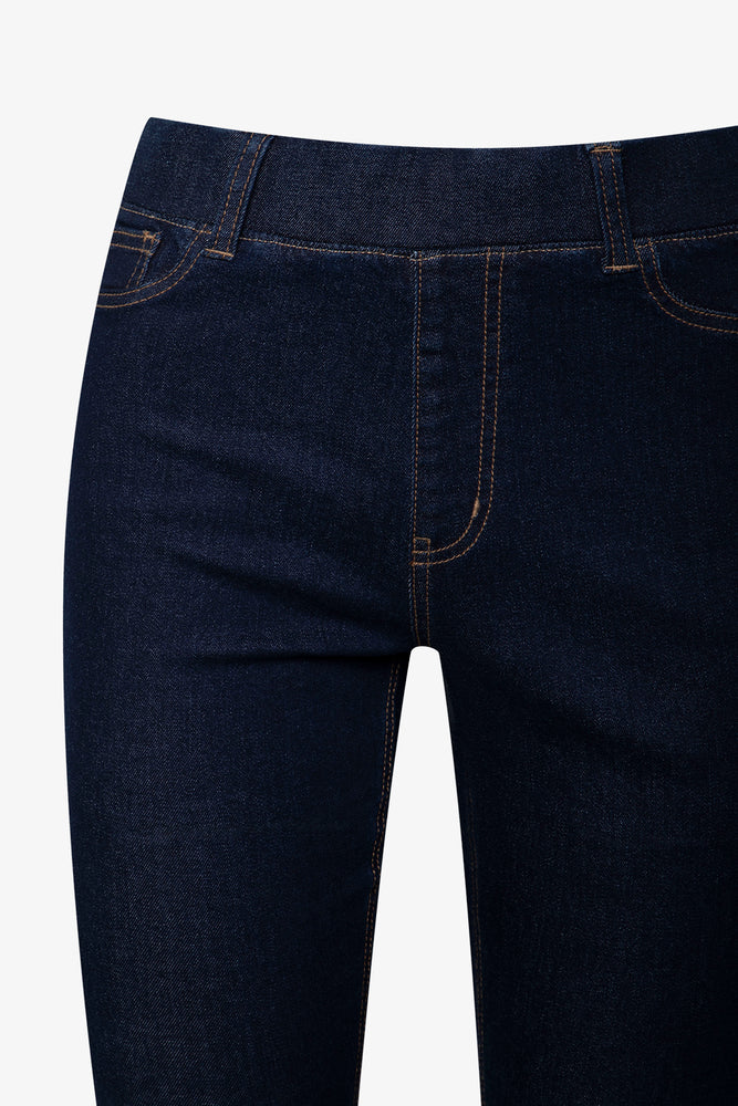 Pull On Jeggings Dark Blue (1)