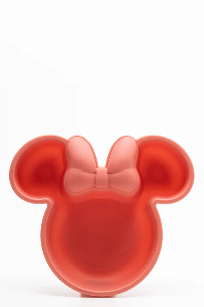 Minnie Mouse Silicone Feeding Set Pink (2)