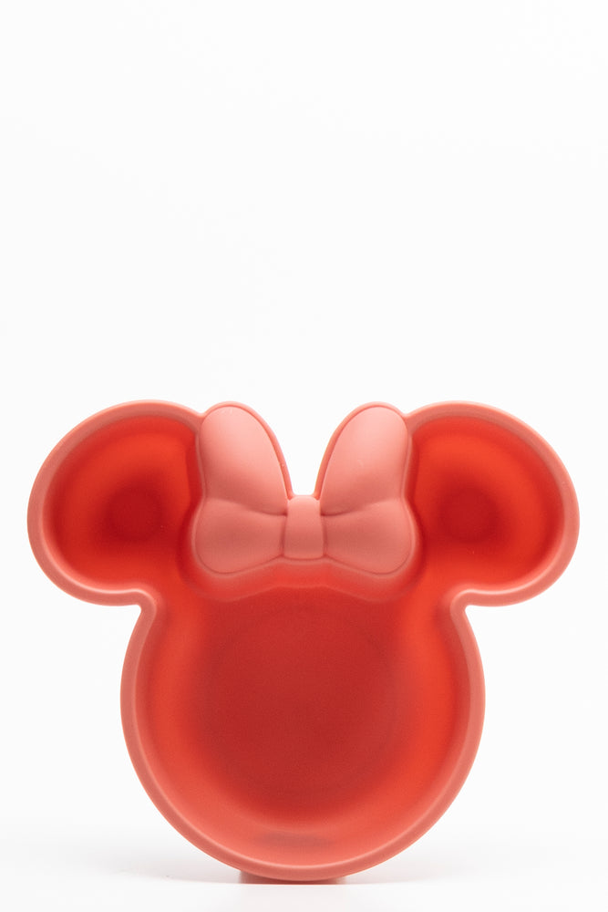 Minnie Mouse Silicone Feeding Set Pink (2)