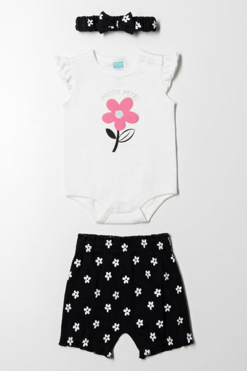 Bodyvest And Legging Set Black