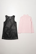 Barbie Pinafore Set Black (4)