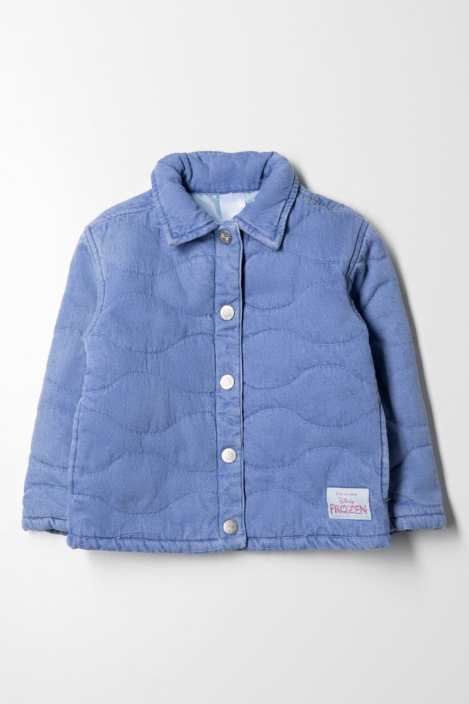 Frozen Quilted Jacket Blue