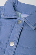 Frozen Quilted Jacket Blue (1)