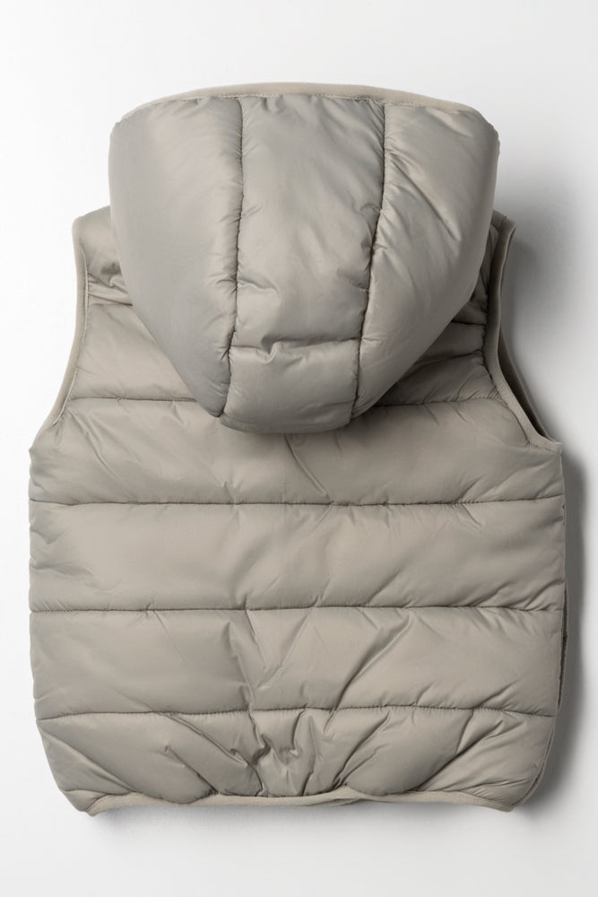 Sleeveless Jacket Light Green (3)