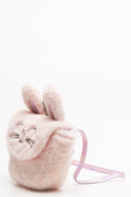 Bunny Fur Bag Pink (1)