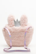 Bunny Fur Bag Pink (2)