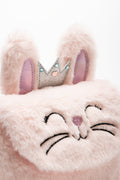 Bunny Fur Bag Pink (3)