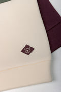 Colourblock Hooded Tracksuit Green, Cream and Burgundy (1)