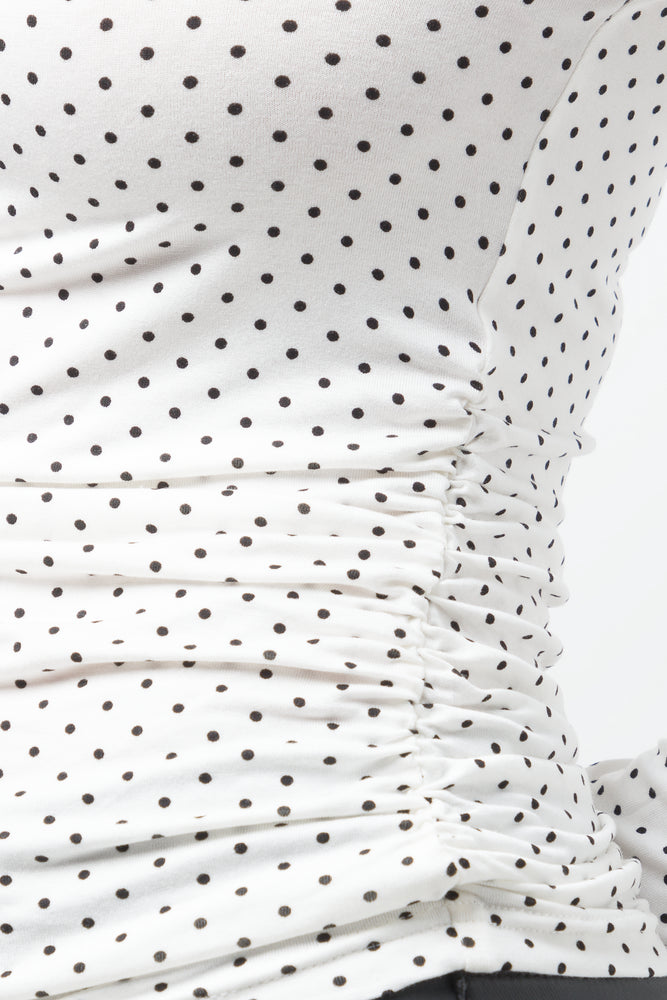 Long Sleeve Top White And Black (3)