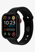 Square Black Digital Smart Watch