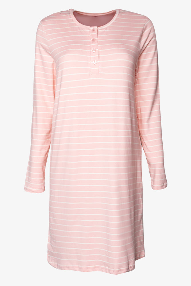 Stripe Sleepshirt Pink