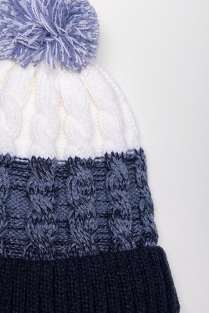 Ombre Beanie Blue (1)