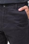 Straight Leg Chino Pants Black (4)