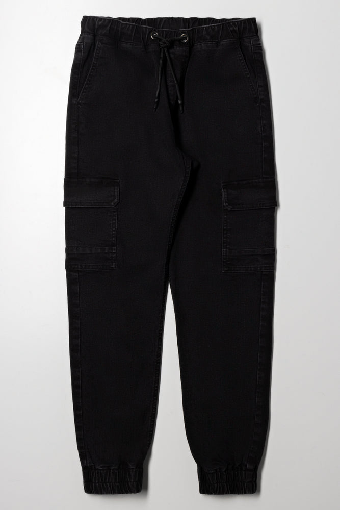 Jogger Denim Jeans Black