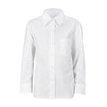 GIRLS LONG SLEEVE COLLAR SHIRT WHITE TOUGHEES PRIM