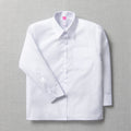 GIRLS LONG SLEEVE COLLAR SHIRT WHITE TOUGHEES PRIM (2)