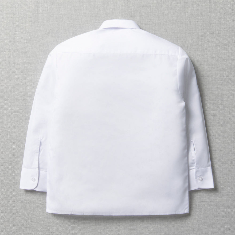 GIRLS LONG SLEEVE COLLAR SHIRT WHITE TOUGHEES PRIM (3)