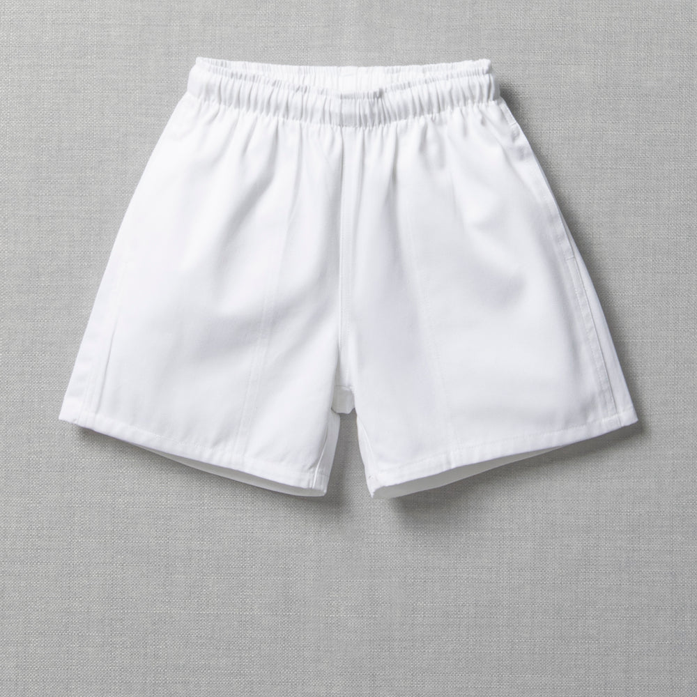 UNISEX SPORTS SHORTS WHITE TOUGHEES PRIMARY (1)