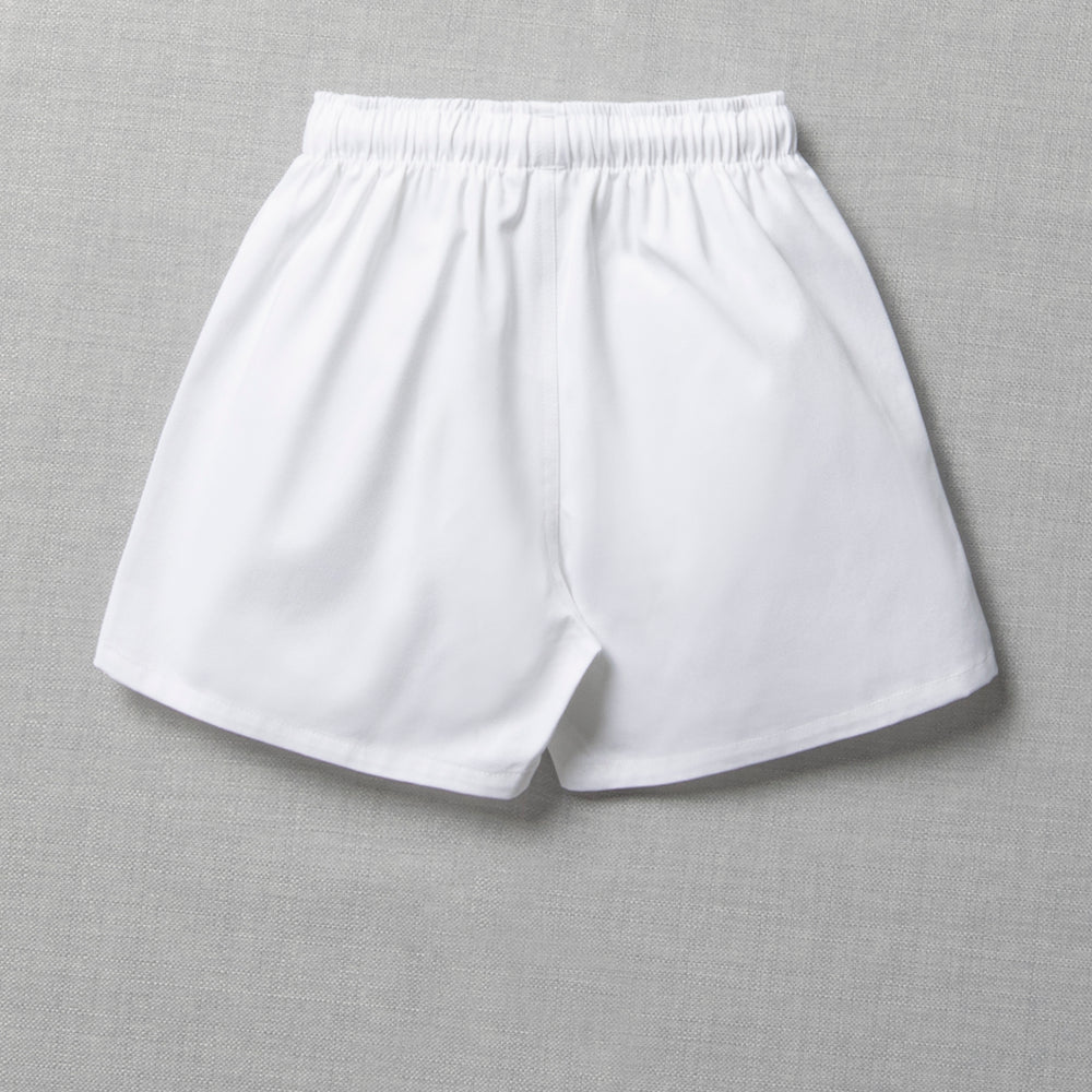 UNISEX SPORTS SHORTS WHITE TOUGHEES PRIMARY (2)