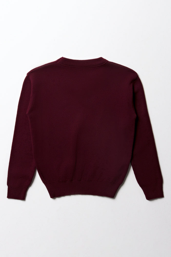 Primary School Long Sleeve Jersey Maroon (3)