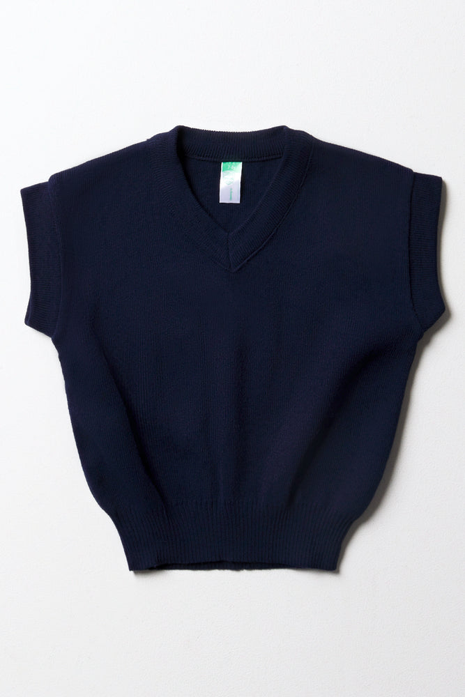 Primary School Sleeveless Jersey Navy