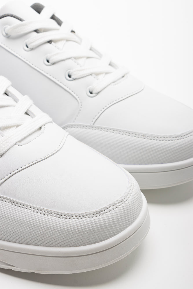 Lace Up Trainer White (2)