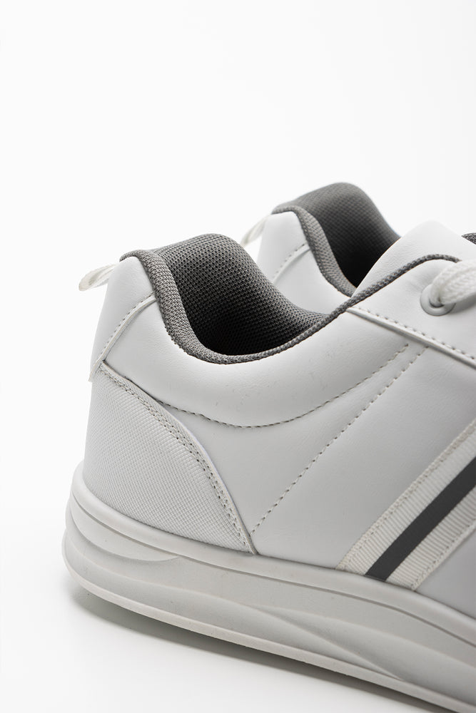 Lace Up Trainer White (3)