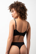 3 Pack Seamless Thongs Grey And Black (3)