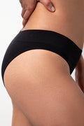 3 Pack Seamfree Brazilian Panties Black And Grey (4)