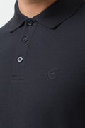 Short Sleeve Golfer Black (3)