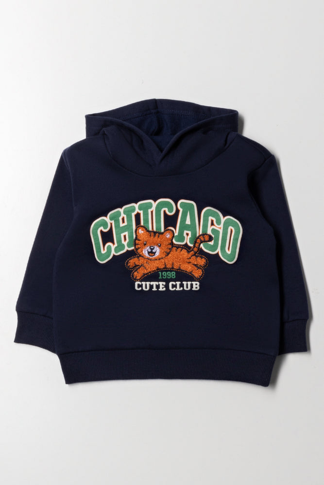 Chicago Hoodie Navy