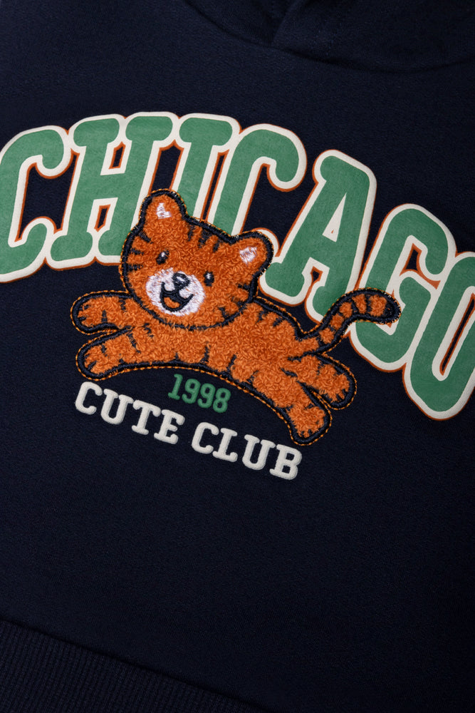 Chicago Hoodie Navy