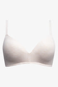 2 Pack Padded Wire Free Bra Small Black Cream And Brown (2)