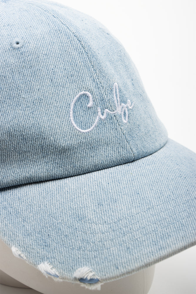 Denim Peak Cap Blue (2)