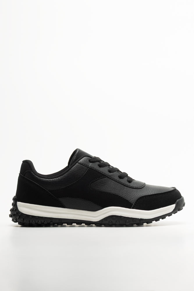 Rugged Retro Trainers Black (1)