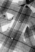 Melton Shacket Check White (2)